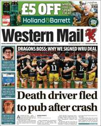 Portada de Western Mail (United Kingdom)