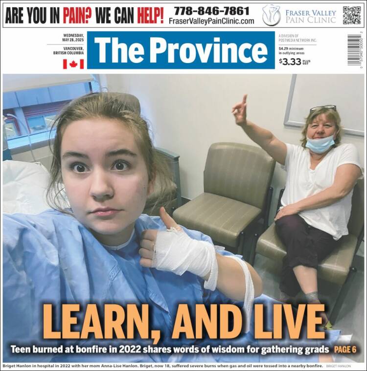 Portada de The Province (Canada)