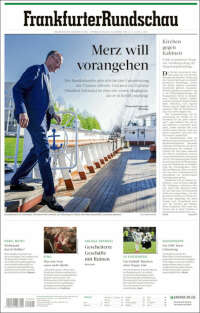 Portada de Frankfurter Rundschau (Germany)