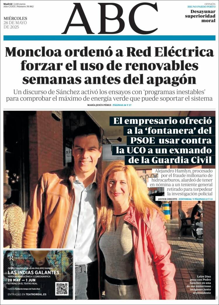 Portada de ABC (Spain)