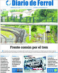 Portada de Diario de Ferrol (Spain)