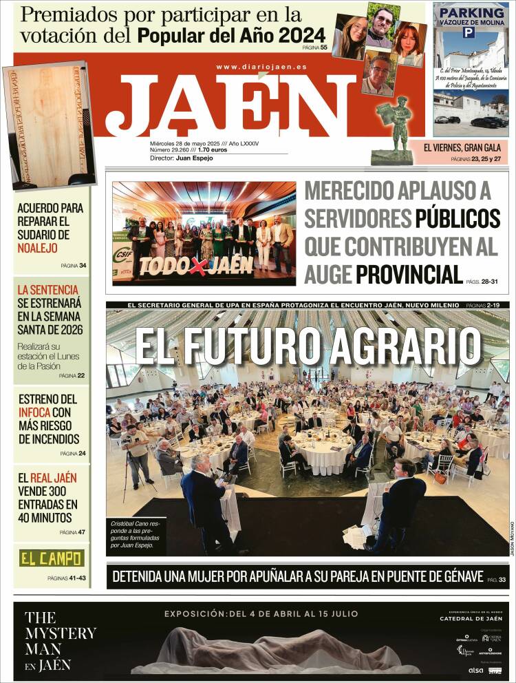 Portada de Diario Jaén (Spain)