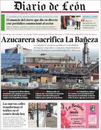 Portada de Diario de León (Spain)