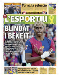 Portada de L'Esportiu (Spain)