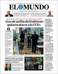 Portada de El Mundo (Spain)