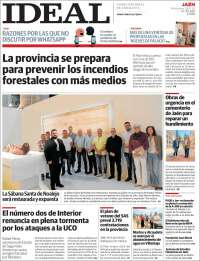 Portada de El Ideal de Jaén (Spain)