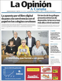 Portada de La Opinión de A Coruña (Spain)