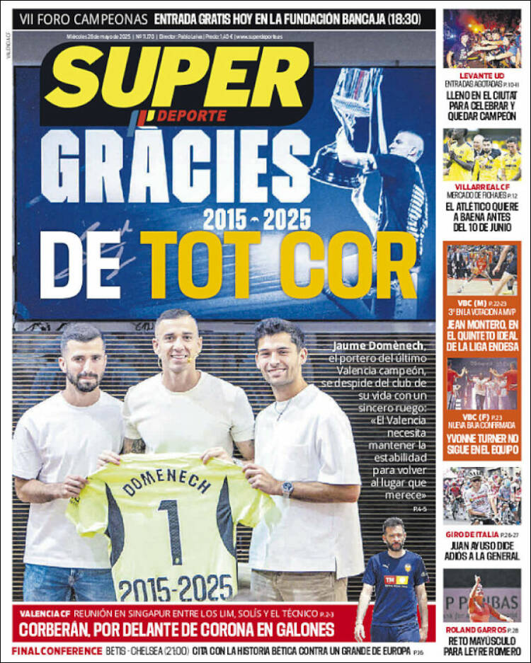 Portada de Superdeporte (Spain)