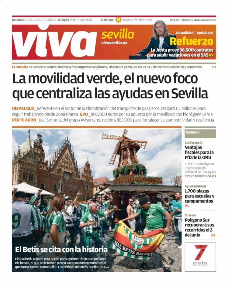 Portada de Viva Sevilla (Spain)