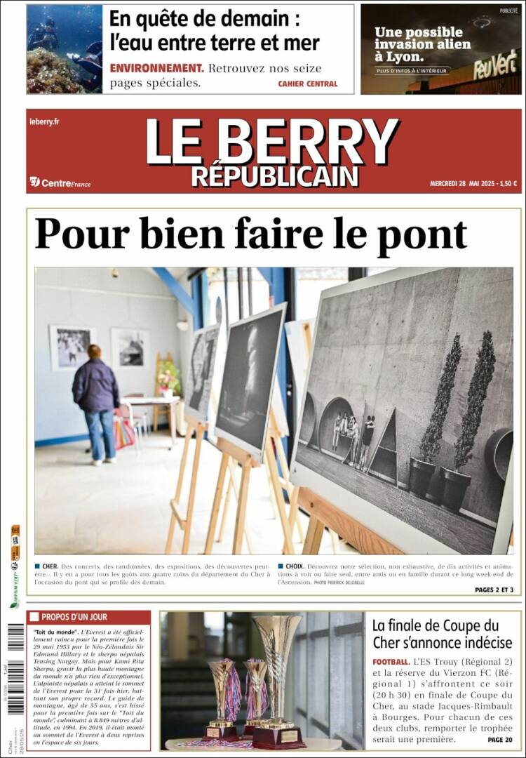 Portada de Berry Republicain (France)