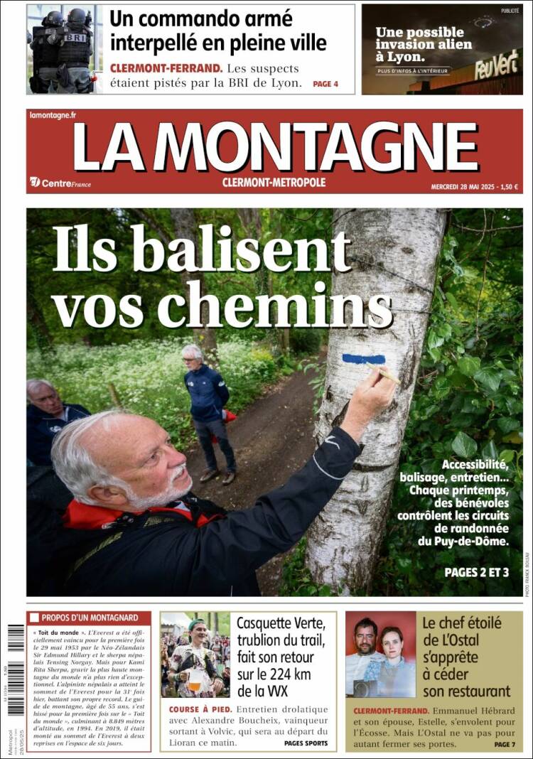 Portada de La Montagne (France)