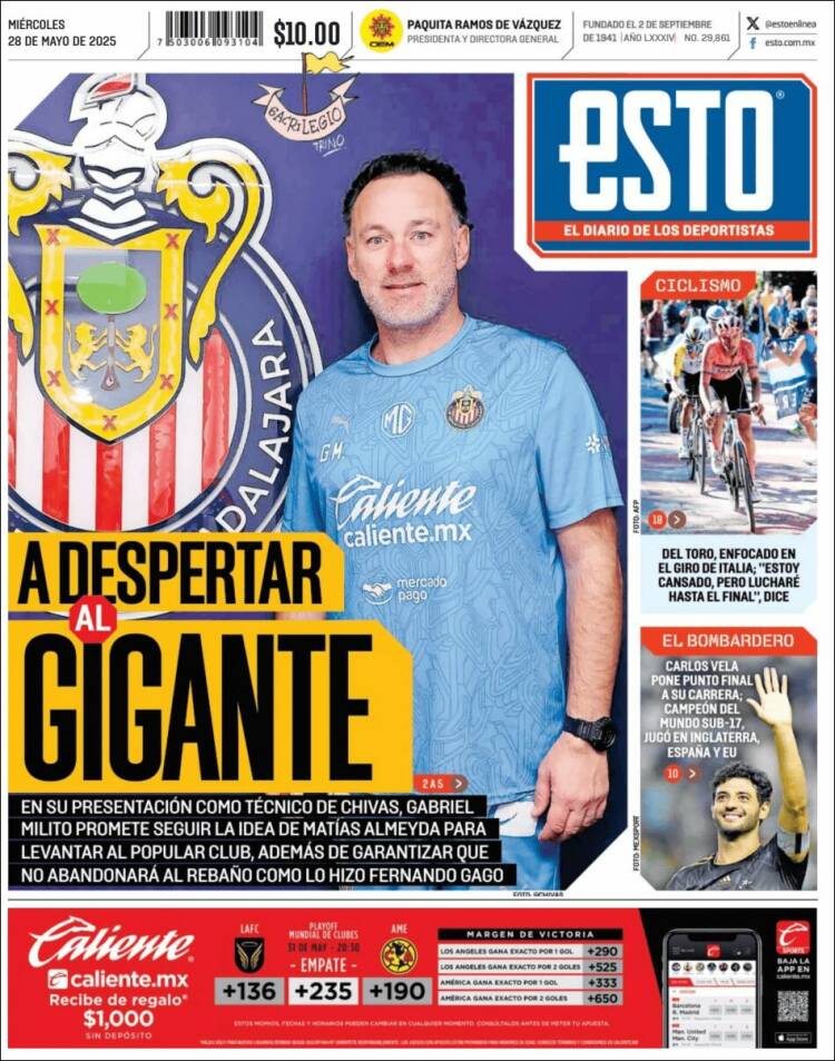 Portada de Esto (Mexico)
