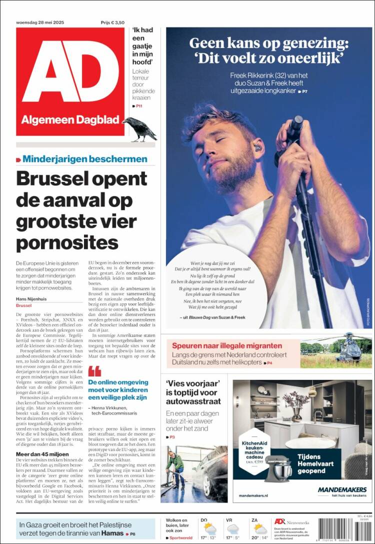 Portada de AD (Netherlands)