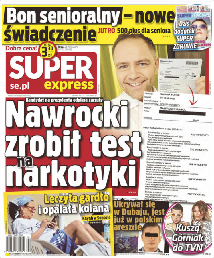 Portada de Super Express (Poland)