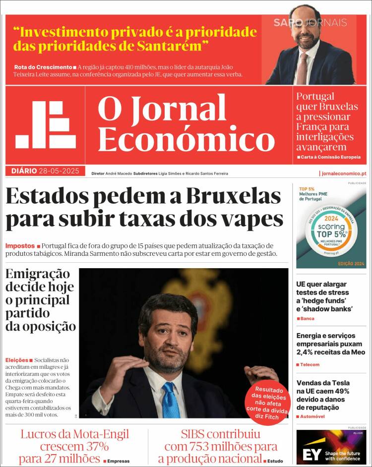 Portada de Oje (Portugal)