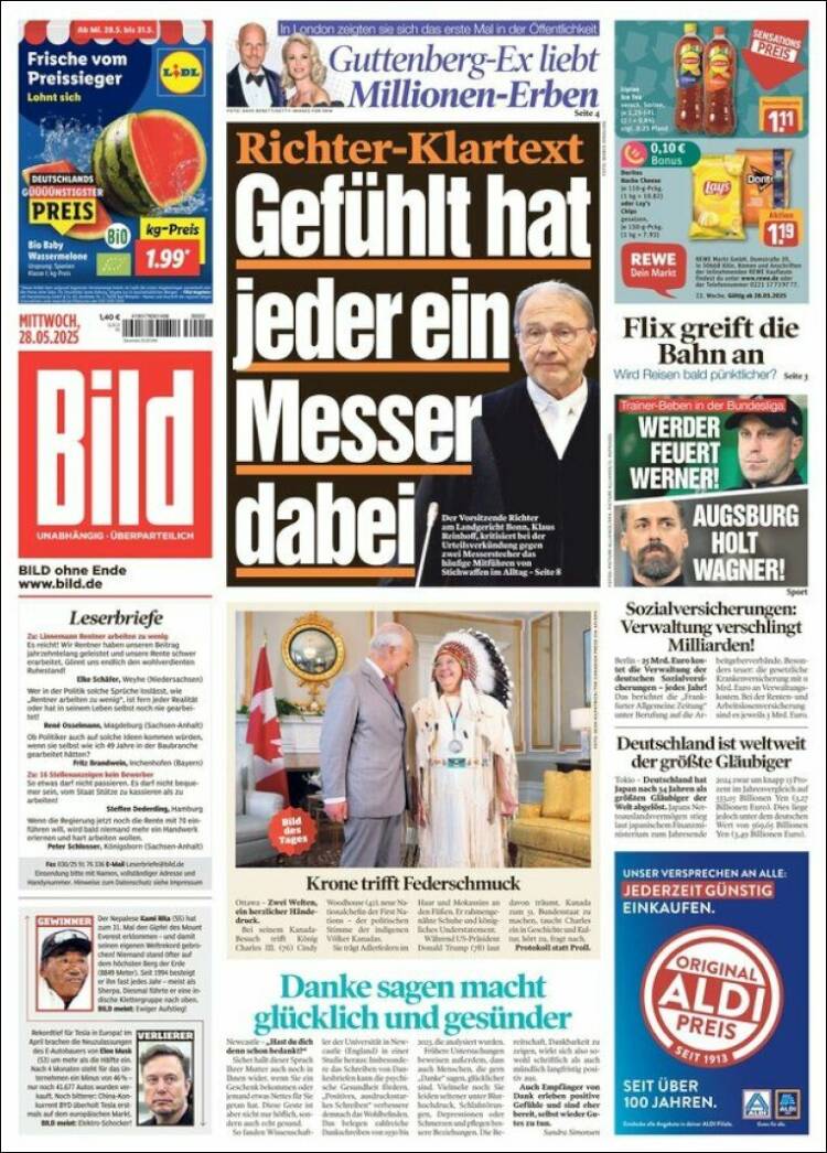 Portada de Bild (Germany)