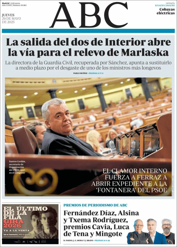 Portada de ABC (Spain)