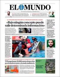 Portada de El Mundo (Spain)