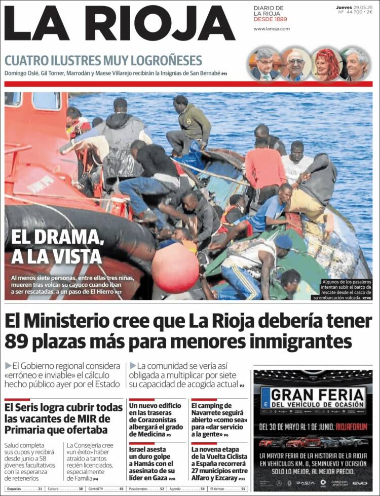 Portada de La Rioja (Spain)