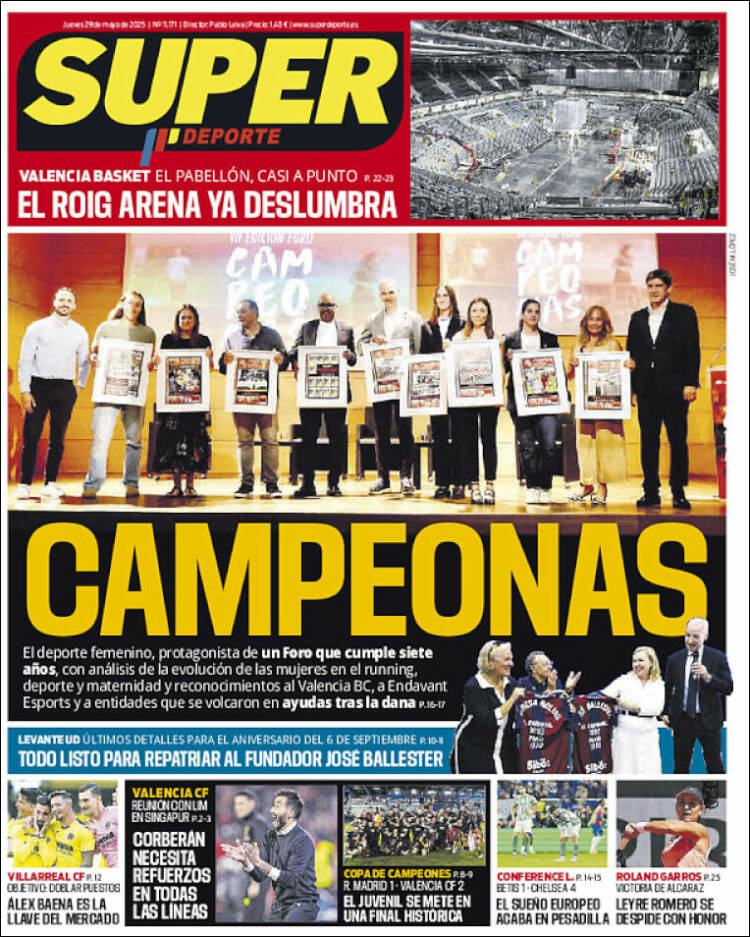 Portada de Superdeporte (Spain)
