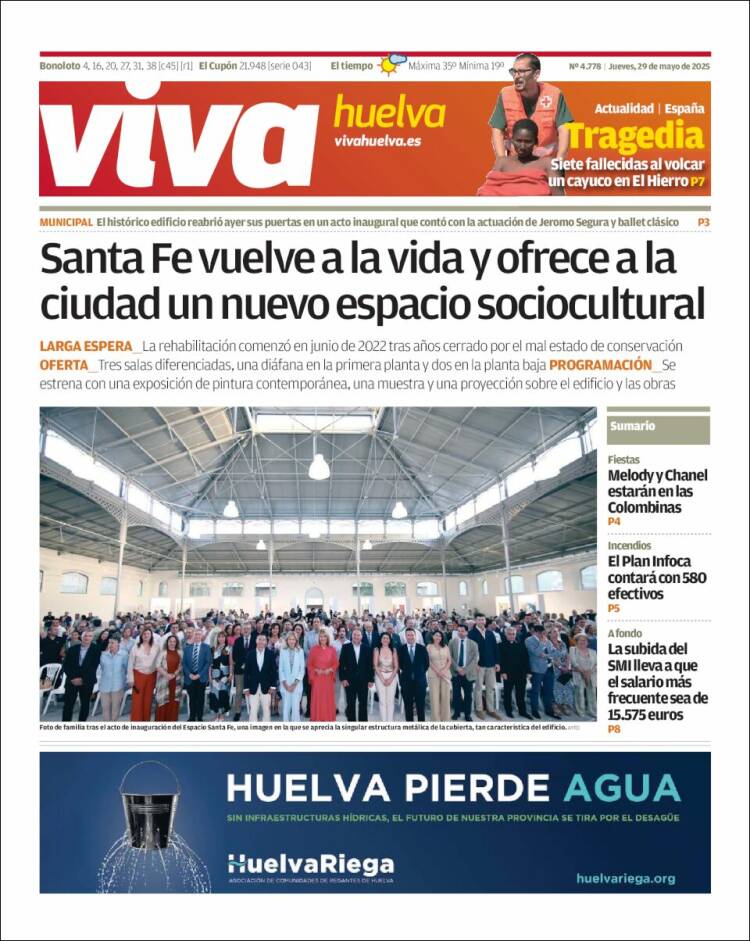 Portada de Viva Huelva (Spain)