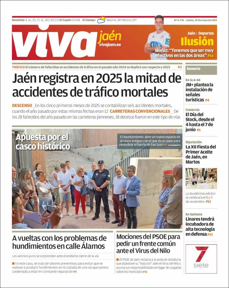Portada de Viva Jaén (Spain)