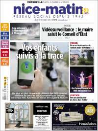Portada de Nice-Matin (France)