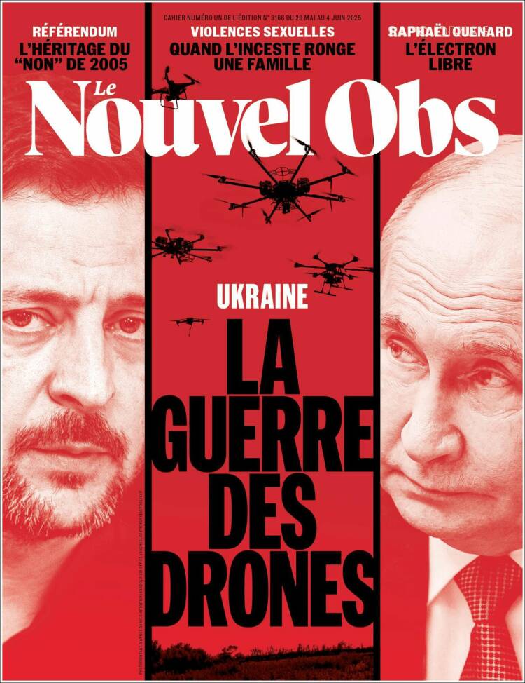 Portada de Le Nouvel Observateur (France)