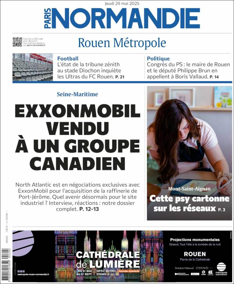 Portada de Paris Normandie (France)