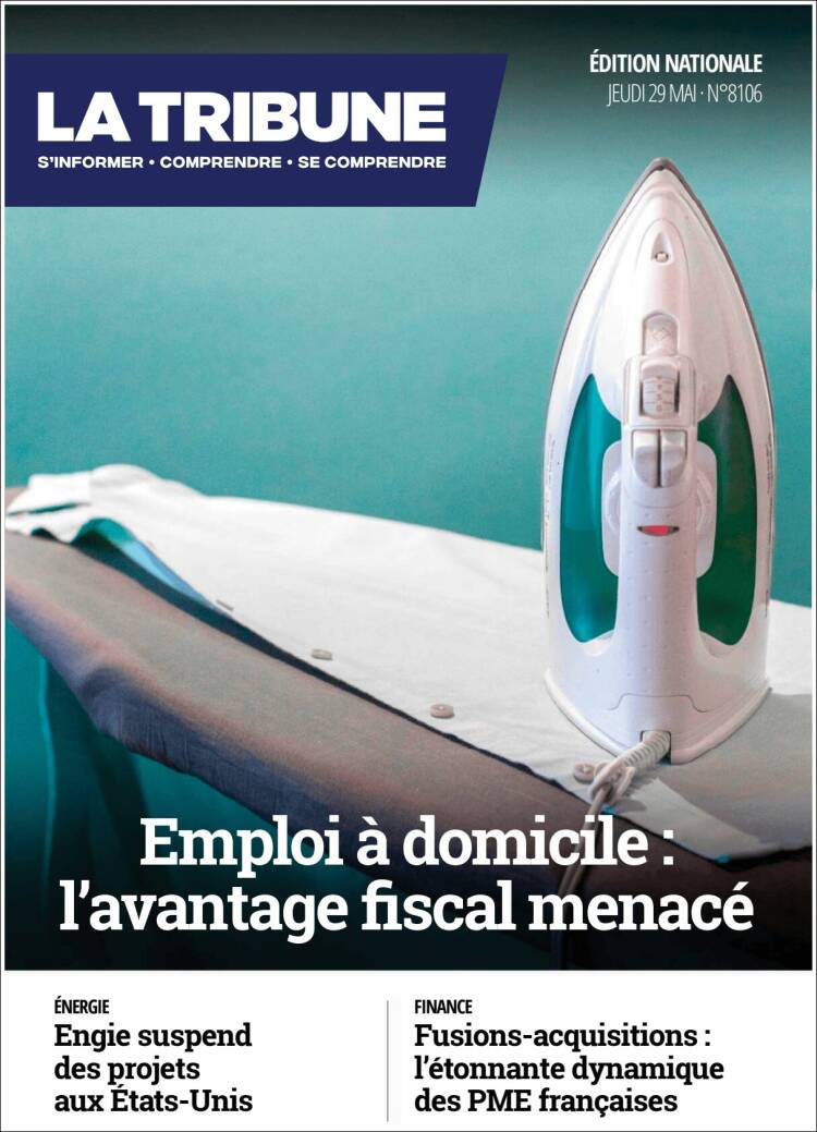 Portada de La Tribune (France)