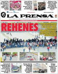Portada de La Prensa (Mexico)
