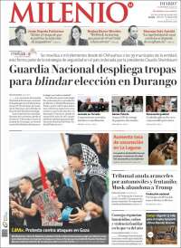Portada de Milenio - Laguna (Mexico)