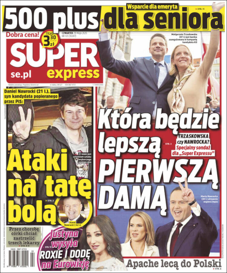 Portada de Super Express (Poland)