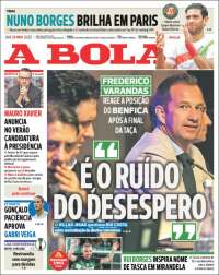 Portada de A Bola (Portugal)