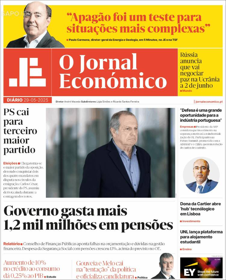 Portada de Oje (Portugal)
