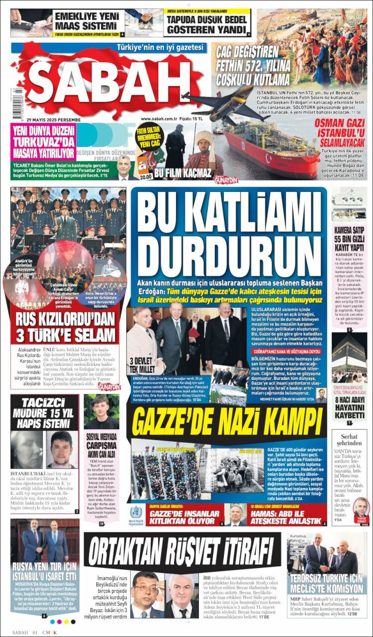 Portada de Sabah (Turkey)