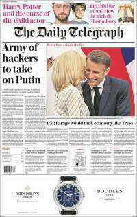 Portada de Daily Telegraph (United Kingdom)