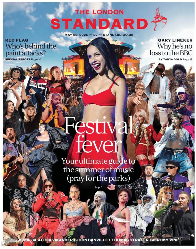 Portada de Evening Standard (United Kingdom)