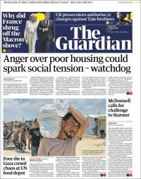 Portada de The Guardian (United Kingdom)