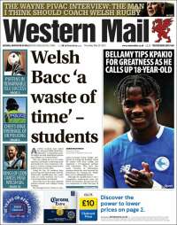 Portada de Western Mail (United Kingdom)