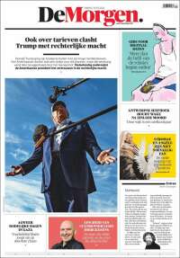 Portada de De Morgen (Belgium)