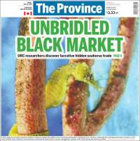 Portada de The Province (Canada)