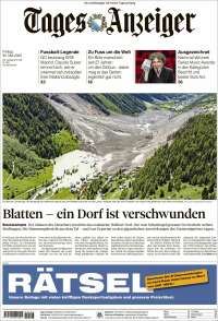 Portada de Tages-Anzeiger (Switzerland)