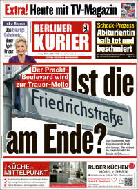 Portada de Berliner Kurier - Startseite BK (Allemagne)