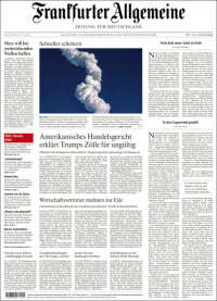 Portada de Frankfurter Allgemeine (Germany)