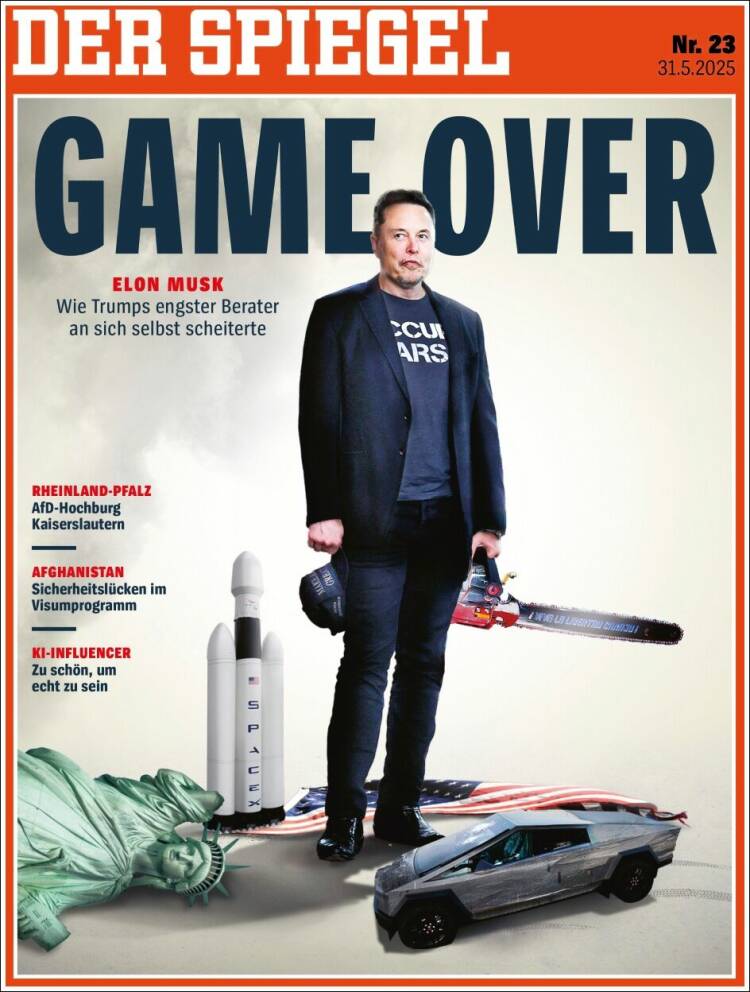 Portada de Der Spiegel (Germany)