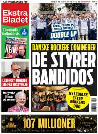 Portada de Ekstra Bladet (Danemark)