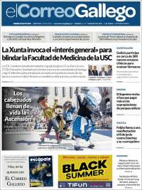 Portada de El Correo Gallego (Spain)