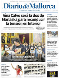 Portada de Diario de Mallorca (Espagne)