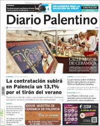 Portada de Diario Palentino (Spain)